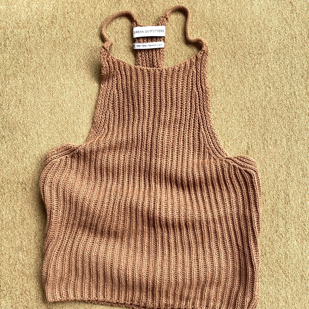 Urban Outfitters scuba style knit tank in XS - great condition!
